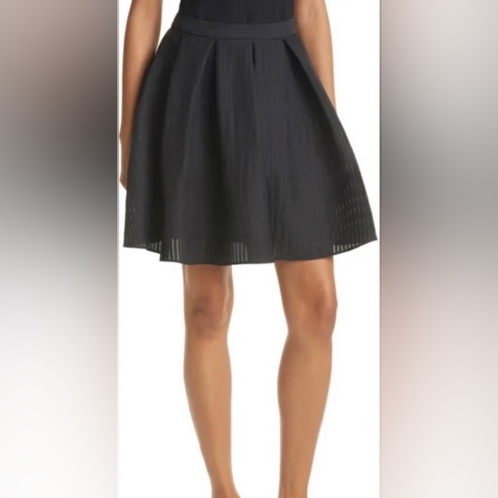 CLUB MONACO BOX JUPE SKIRT BLACK SIZE 14. TIMELESS CLASSIC LOOK! NWT